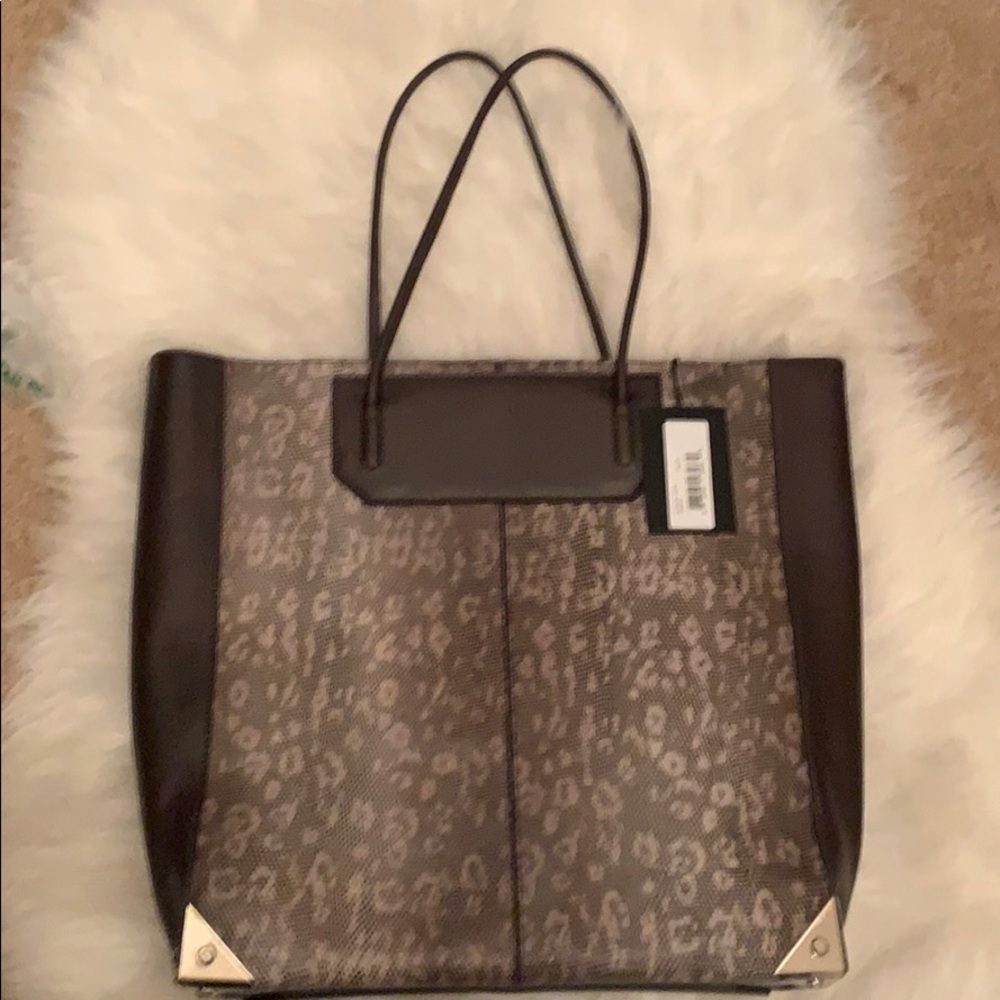 New with tag Alexander Wang Prisma Tote brown